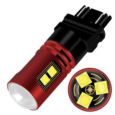 China Wholesale 4.4W1156 Turn Signal Lights 1157 3156 3157 P27/7W 7440 Led Reverse Lamp DJ215 7443 3535 9SMD Amber Turn Signal Light Car for sale