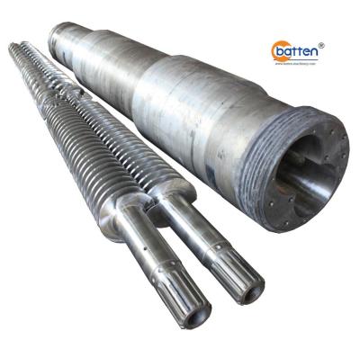 China Factory 2021 Hot Sale SJZ80/172 Tapered Twin Screw Barrel For PVC Extrusion for sale