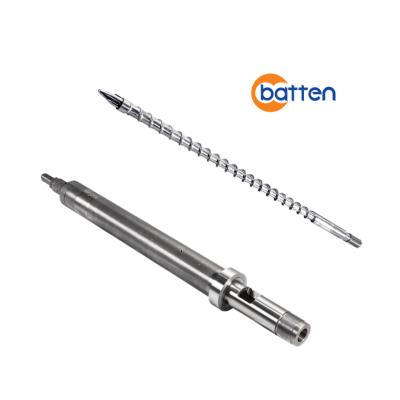 China Bimetal Barrel Injection Haitian Screw Injection Bimetal Barrel Haitian Screw For Plastic Injection Molding Machine for sale