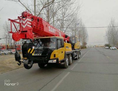 China TRUCK CRANE 50 ton crane SCT500 telescoping boom truck mounted crane for sale for sale