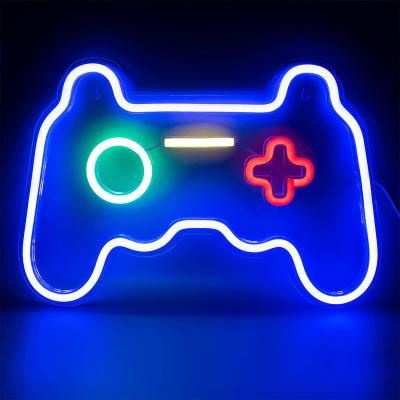 China New buildings acrylic led neon light game handle plate modeling playstation neon sign light wall decoration neon sign for sale