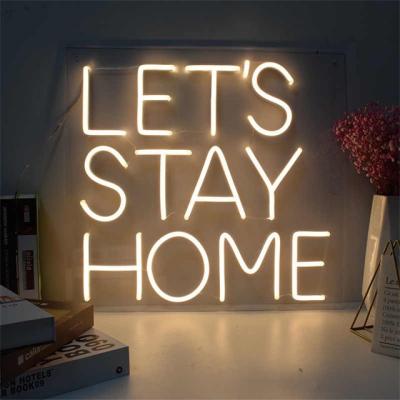 China Eco-friendly free design neon lights service oriented home decoration led designs neon words for drop shipping for sale