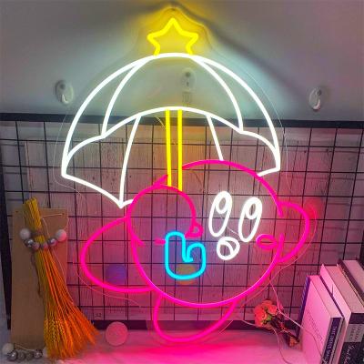 China Creative new bedroom buildings room decoration cartoon shape neon lights custom neon led light china neon sign for sale