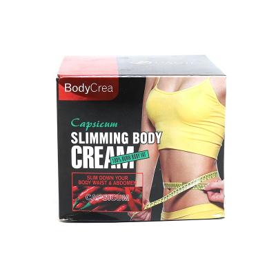 China High Quality Weight Loss Waist Slim Abdominal Muscle Firming Capsaicin Body Lotion Chilli Slimming Cream for sale