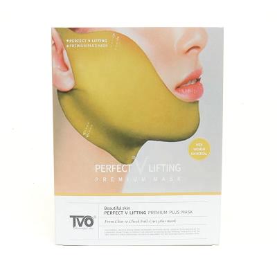 China High Quality Line Chin Reducer Mask Lifting Moisturizing V Mask Chin Up Dual Shape Face Lifting Mask Patch for sale