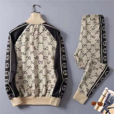 China Autumn New Men Spring And Zipper Casual Jacket Hip Hop Pants Sports Breathable Jogging Suit for sale