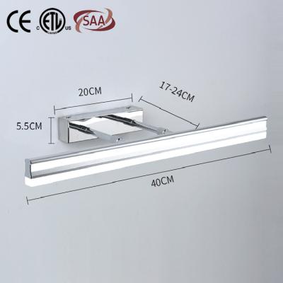 China 2021 Warm Bright LED Wall Light Bathroom Mirror Toilet Room Wall Lamp for sale