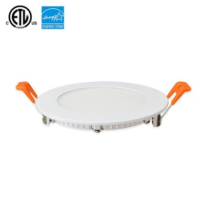 China ETL Modern 4 Inch Round Ultra Thin LED Ceiling Panel Light for sale