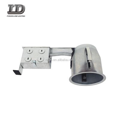 China Modern 4 Inch Gimbal Trim For Recessed Pot Light Downlight Housing for sale