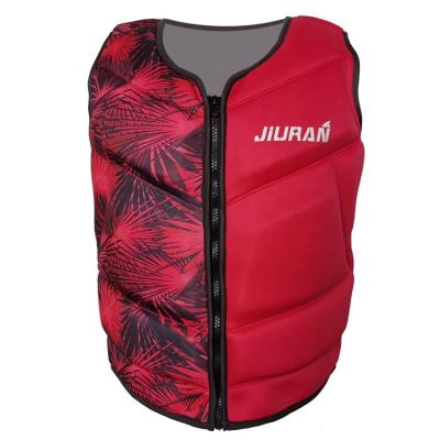 China Soft and comfortable popular design and high quality adult swimming life jackets best price promotion high quality water sports life jackets for sale