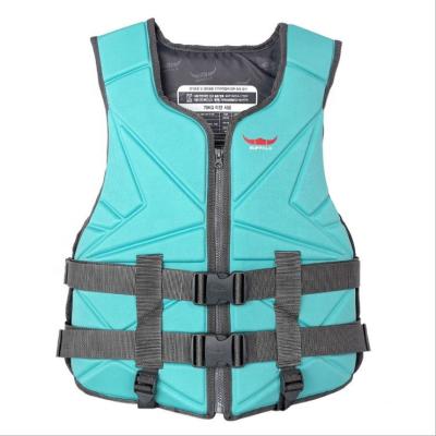 China Professional Life Jacket Neoprene Sports Life Vest Soft And Comfortable Adult Water Sports Swimming Adult Marine Life Jacket Vest Wholesale for sale