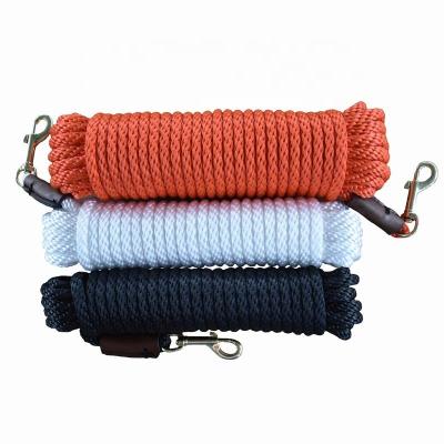 China Viable Strong Braided Dog Leash Rope For Small/Large Pet Polypropylene Material for sale