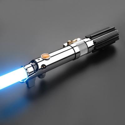 China Allunium Allunium LHSABER Anakin Lightsaber Metal Hilt RGB Retractable Laser Sword Lightsaber for sale