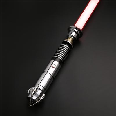 China Sport Sport LHSABER wholesale custom Led lightup toys 16 Sound Fonts Metal Hilt rgb Infinite Colors super heavy dueling Lightsaber for sale