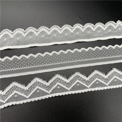 China Viable Wholesale Exquisite Embroidery Apandex Lace Trim Diy Mesh Lace Decorative for sale