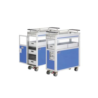 China Durable Atlas Galley Meal Cart Trolley Aircraft Meal Cart for sale