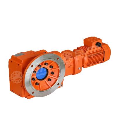 China Construction Material Stores K Series Bevel Helical Gear Reducer For Conveyor Belt for sale