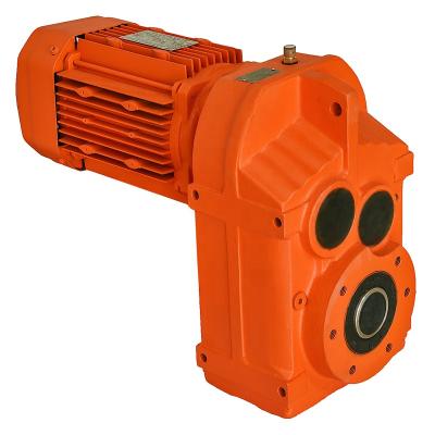 China Hotels F Shaft Motor Parallel Reducer for sale