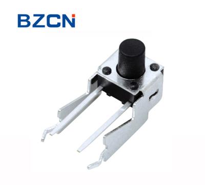 China Momentary type 4 pin 1NO TS-D013 DIP bracket momentary tactile switch push button switch for sale