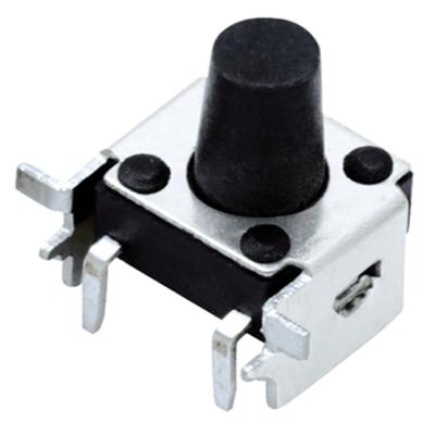 China 1NO TS-D017 6x6mm Momentary Tact Switch With 2 Pin SMD Momentary Side Bracket Type Tact Switch for sale