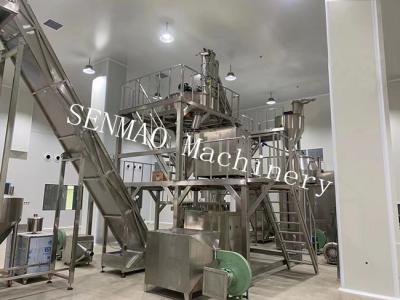 China 3-7.5kw Stainless Steel Roller Powder Granulator for sale