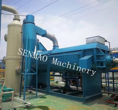 China Electric PLC Vacuum Paddle Dryer with -0.1MPa Vacuum Degree and 5.5-85KW Power for sale