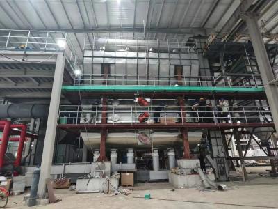 China 10000 Kg Capacity Boiling Drying Equipment With 5.5kw Fan Power for sale