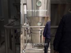 One step granulator