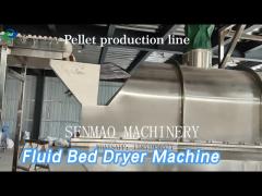 Vibrating Fluid Bed Dryer Machine Continuous For Pellet Production