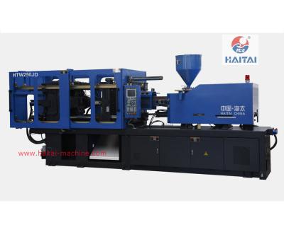 China HAITAI Horizontal HTW 250 SPOON PLASTIC KNIFE DISPOSABLE CUTLERY FORKS MAKING INJECTION MOLDING MACHINE for sale