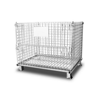 China High Quality Anti - Corrosion Widely Used Steel Metal Ball Storage Cages With Wheels Trolley for sale