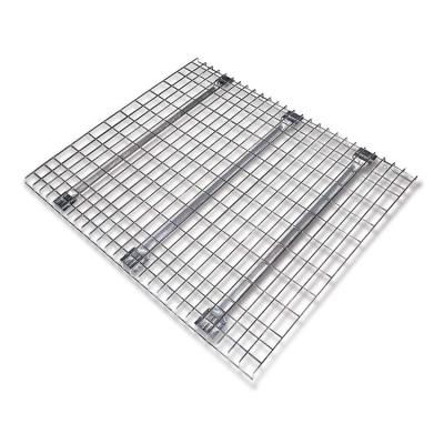 China Suitable for 2022 New Design High Quality Custom Storage Shelf Stainless Steel Industrial Wire Mesh Decking for sale