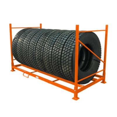 China Morden Warehouse Deluxe Medium Tire Storage Mat Rack for sale