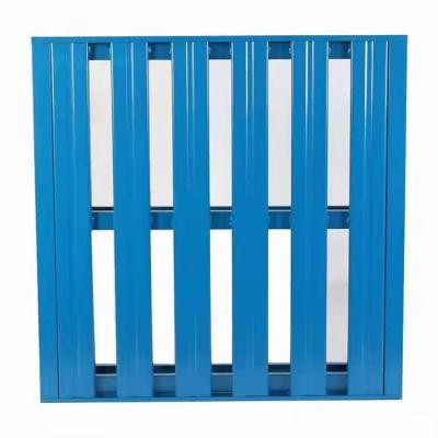 China 2022 High Efficiency Sales Pallet Warehouse Heavy Load Steel Durable Rigid Weight Recycled High Quality Manufacturing Customized for sale