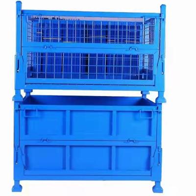 China 2022 New Design Logistics Transport Tools Eco - Friendly Steel Box Cage For Storage for sale