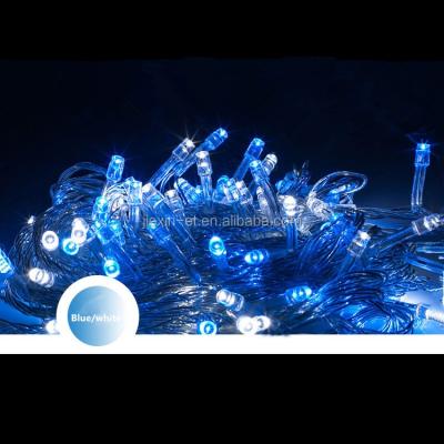 China String Light Christmas Decoration IP65 Waterproof Outdoor 2 Wire Round Led Rope Light Led String Light for sale