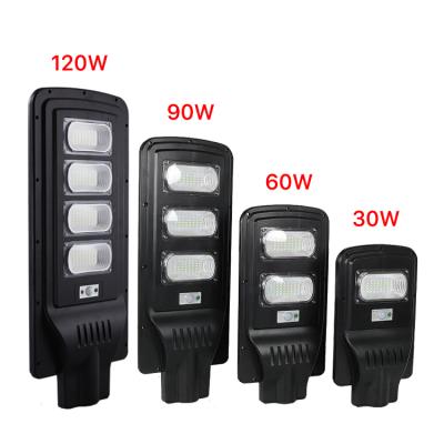 China ROAD 30W 60W 90W 120W Outdoor Smart Street Lighting System Solar Power LED Solar Street Light for sale