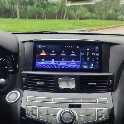 China GPS 10.25 inch Android 8core system Car DVD Navigator 10.0 for Infiniti Q70 Q70L M25 M35 M37 M56 8+64GB bulit in carplay for sale