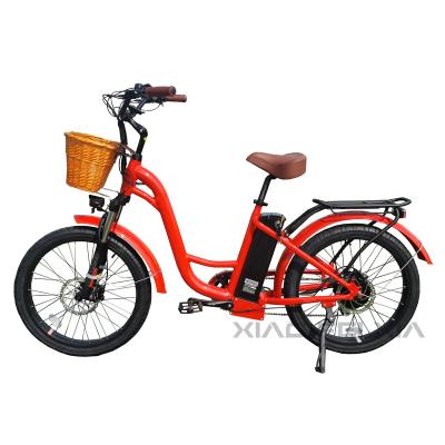 China 6061 Aluminum Alloy Fat Step City Electric Bike 24