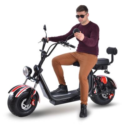 China EEC City Cocos electric scooter 800w 1000w seev citycoco 2000w electric scooter with fat bike tire 18x9.5inch for sale