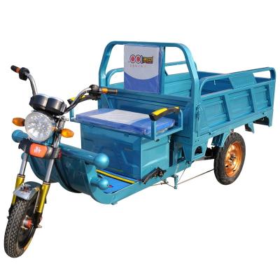 China Factory sales electric tricycle big wheel adult tricycle transportation cargo motorized tricycle for cargo for sale