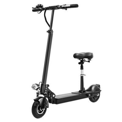 China Mini Steel Electric Scooters 350W From China With Removeable Seat LED Headlight 48V 13ah/20ah Lithium Battery for sale