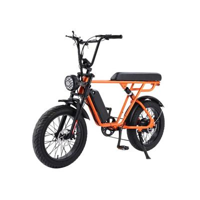 China 2022 mode unisex e-bike with electric fat tire for sale