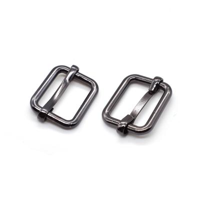 China Inner Waist Length Metal Bag Nickel Free Strap 15mm-60mm Adjust Place Ring Buckle Adjustable Buckle for sale