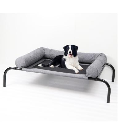 China China Travel Bolster Sofa Washable Cooling Mesh Morden Luxury Dog Bed With Memory Foam for sale