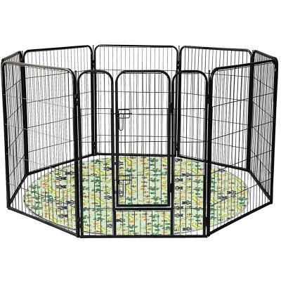 China Viable Dog Pet Barrier Protective Cage Liner Polyester Underpad Urine Pad for sale