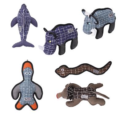 China Wholesale Viable Shape Dog Whale Elephant Chew Bite-Resistence Tuff Tuff Toys for sale