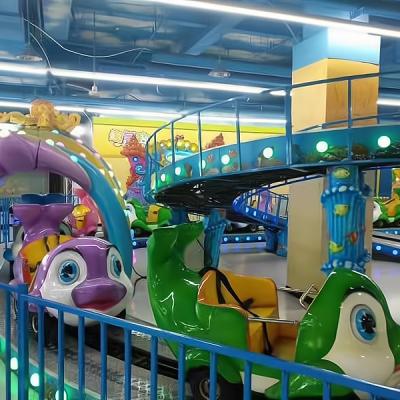 China Aluminum Kids Is Playground Amusement Equipment Mini Roller Coaster Amusement Park for sale