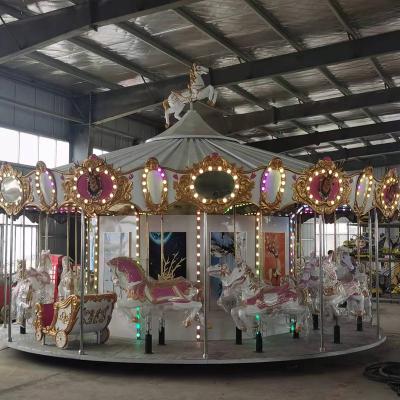 China Gorgeousness Palace Luxurious Wind 24 - Seat Carousel Amusement Equipment Amusement Park, Theme Park, Etc. for sale