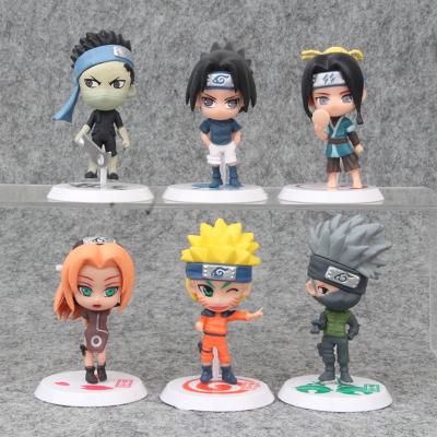 China Wholesale High Quality 6 Style Anime Narutos PVC Action Figure Animal Action Figure Toys Narutos Action Figure for sale